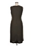 Kasper 100% Polyester Solid Brown Casual Dress Size 14 - photo 2