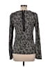 Ann Taylor Black Long Sleeve Henley Size L - photo 2