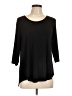 Staples Black 3/4 Sleeve Top Size L - photo 1