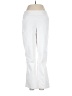 Croft & Barrow Solid White Casual Pants Size 6S - photo 1