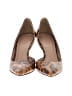 J.Crew Animal Print Brown Tan Heels Size 6 1/2 - photo 2