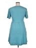 Unbranded Solid Teal Casual Dress Size XL - photo 2
