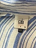 CAbi Stripes Blue 3/4 Sleeve Blouse Size S - photo 7