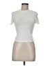 Shein Ivory Short Sleeve Turtleneck Size 6 - photo 1