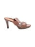 Paul Green 100% Leather Brown Sandals Size UK 6 1/2 / US 8 1/2 - photo 1