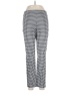 Tribal Houndstooth Black Casual Pants Size 6 - photo 1