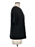 Prettygarden Solid Black Short Sleeve T-Shirt Size M - photo 4