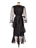 Tuckernuck 100% Polyester Black Cocktail Dress Size L - photo 1