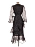 Tuckernuck 100% Polyester Black Cocktail Dress Size L - photo 2