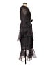 Tuckernuck 100% Polyester Black Cocktail Dress Size L - photo 4