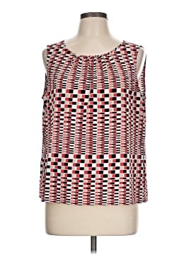 Black Label By Evan Picone Sleeveless Blouse