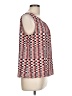 Black Label by Evan Picone 100% Polyester Red Sleeveless Blouse Size L - photo 4