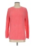 525 America 100% Cotton Solid Pink Pullover Sweater Size XS - photo 1