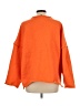 Just Fashion Now Orange Pullover Sweater Size L - photo 2