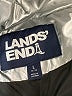 Lands' End 100% Polyester Metallic Silver Vest Size L - photo 6