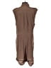 Walter 100% Silk Solid Brown Romper Size 10 - photo 2