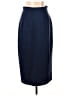 Michele Solid Blue Formal Skirt Size 14 - photo 1