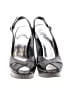 Stuart Weitzman Gray Black Heels Size 8 1/2 - photo 2