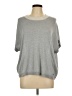 Numph Gray Silver Pullover Sweater Size L - photo 1