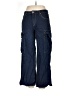 S.O.N.G. 100% Cotton Blue Cargo Pants Size 9 - photo 1