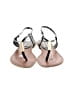 Steve Madden 100% Leather Black Sandals Size 7 1/2 - photo 2