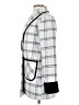 Ellen Reyes Plaid Gray Coat Size S - photo 5