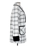 Ellen Reyes Plaid Gray Coat Size S - photo 4