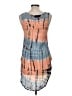 Blu Pepper 100% Rayon Orange Sleeveless Blouse Size M - photo 2