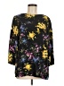 Escada 100% Viscose Black 3/4 Sleeve Blouse Size EU 40 / US 10 - photo 1