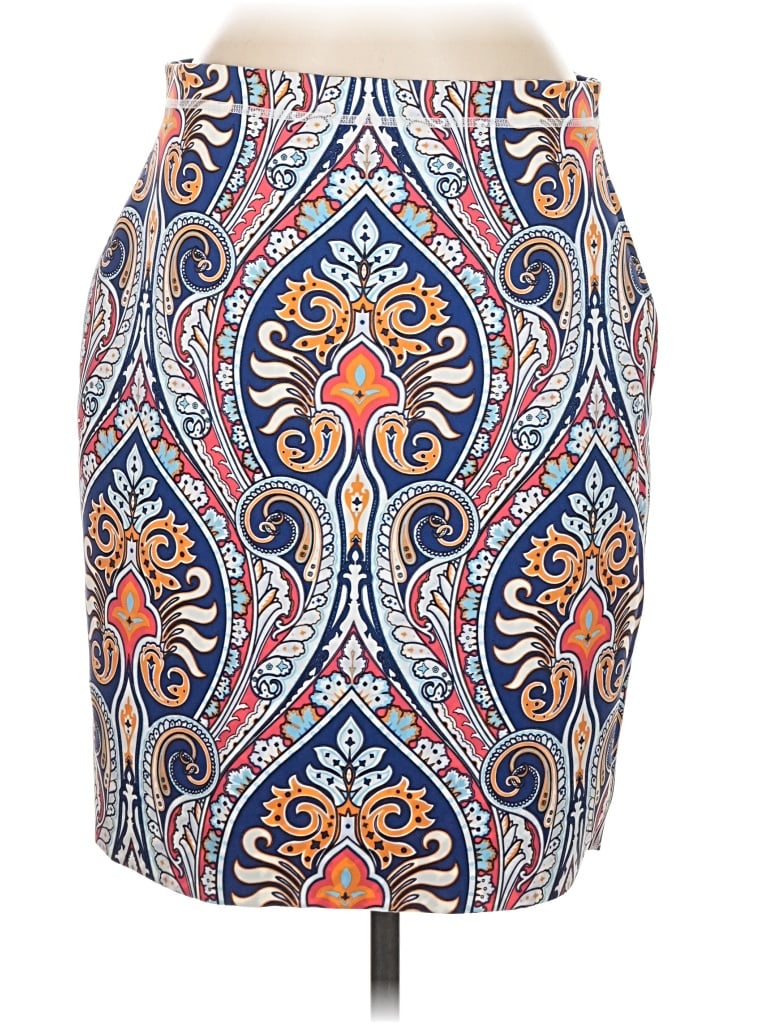 Pre-owned J. Mclaughlin Casual Skirt In Blue