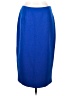 Jones Studio Solid Blue Formal Skirt Size 4 - photo 1