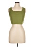 Shein Curve 100% Polyester Green Tank Top Size 12 Plus (0) - photo 1