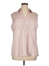 Express 100% Polyester Pink Sleeveless Blouse Size XL - photo 1