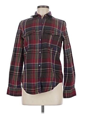 Lauren by Ralph Lauren Long Sleeve Button-Down Shirt (view 1)