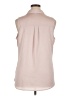 Express 100% Polyester Pink Sleeveless Blouse Size XL - photo 2