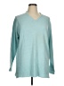 Carolyn Taylor Teal Pullover Sweater Size 1X - photo 1