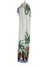 Shein 100% Polyester Tropical Ivory Casual Pants Size 2 - photo 5