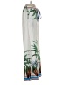 Shein 100% Polyester Tropical Ivory Casual Pants Size 2 - photo 4
