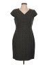 Brooks Brothers Argyle Black Cocktail Dress Size 12 (petite) - photo 1