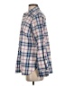 Talbots Plaid Blue Long Sleeve Button-Down Shirt Size S - photo 5
