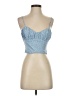 Princess Polly 100% Polyester Blue Sleeveless Top Size 2 - photo 1