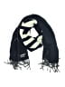 Jacquemus 100% Virgin Wool Black Blue Scarf One size - photo 1