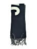 Jacquemus 100% Virgin Wool Black Blue Scarf One size - photo 2