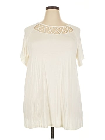 White Mark Short Sleeve T-Shirt (view 1)