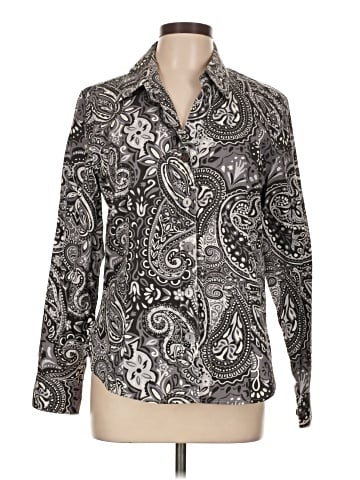 Coldwater Creek Long Sleeve Button-Down Shirt (view 1)