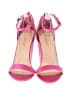 Shoedazzle Color Block Pink Sandals Size 9 - photo 2