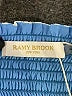 Ramy Brook 100% Polyester Chevron-herringbone Blue Casual Skirt Size M - photo 4