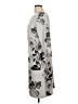 M&Co Print Gray Casual Dress Size 10 - photo 5