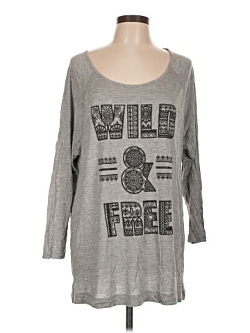 Freebird 3/4 Sleeve T-Shirt (view 1)