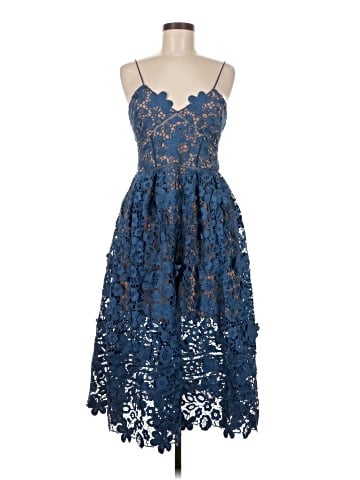 Self-Portrait Cocktail Dress (view 1)